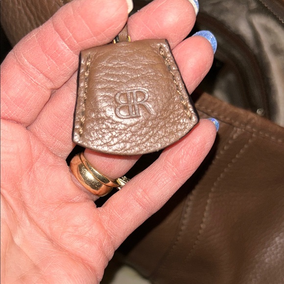 Banana Republic Dark Brown Leather Shoulder Bag - Picture 13 of 15